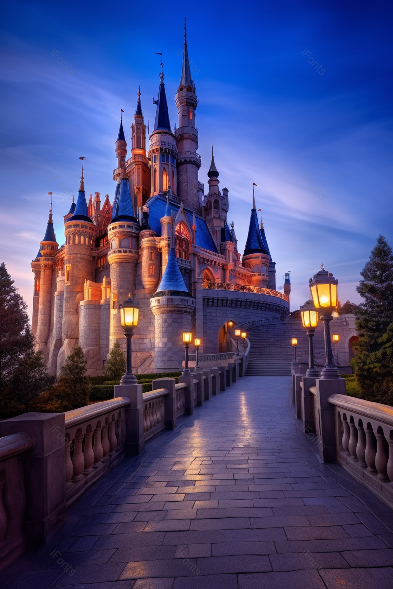 城堡建筑物夜景实拍摄影图,高清,摄影图,摄影图片,图片大全,摄影图免费下载